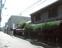 阿倍王子神社周边的古老街道
